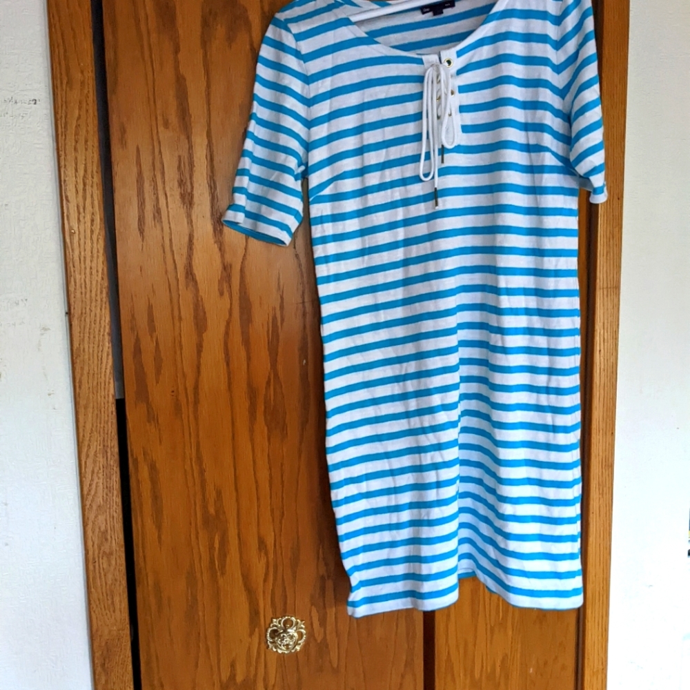 Aqua Blue mini dress for summer shopping